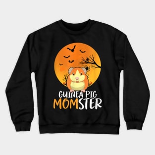 Guinea pig mom ster funny Crewneck Sweatshirt